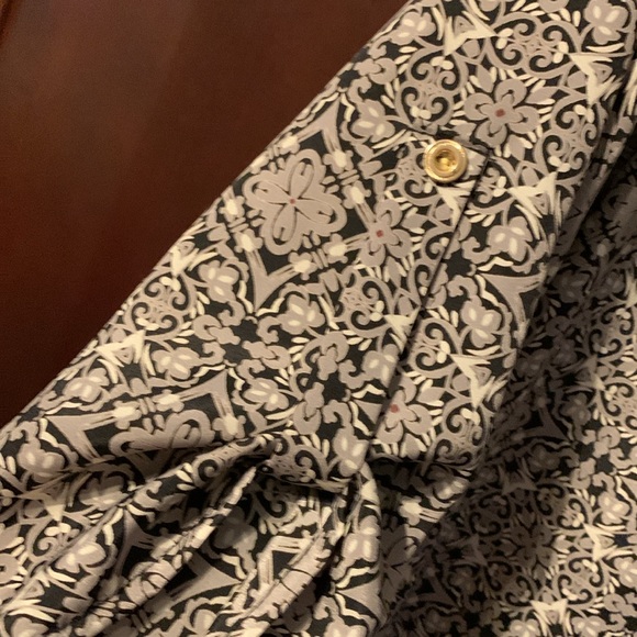 Point Multi Colored ladies dress or shirt ? Depends on you.. cute w/Boots /Med - Picture 4 of 9